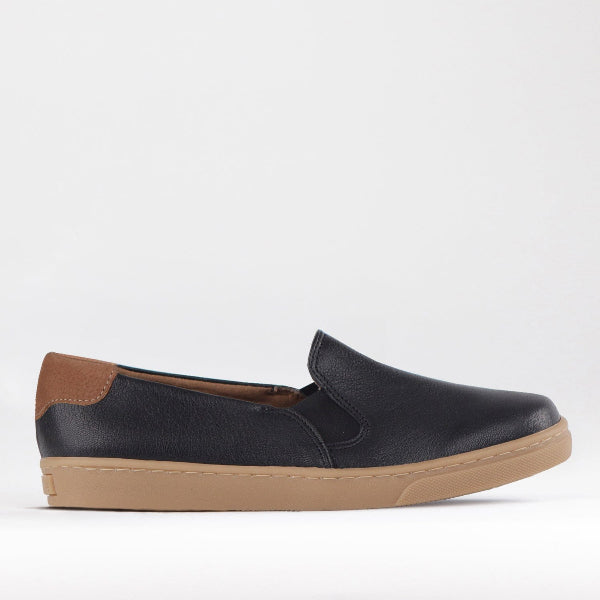 Froggie Shoes Shoes 4 / Black Multi1 / 12750 Slip-on Sneaker with Removable Footbed in Black Multi - 12750