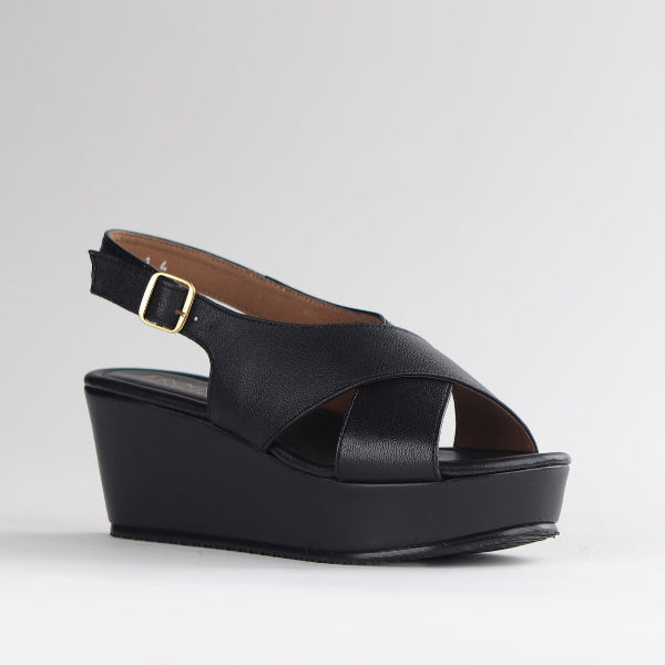 Froggie Shoes Shoes Platform Wedges Sandal with Ankle Strap Stone Multi - 11098