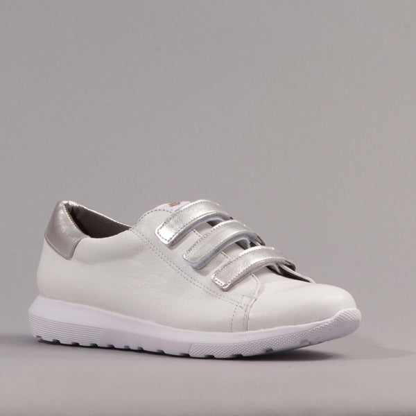 Sneaker in White - 12381 - Froggie Shoes