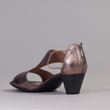 Wider Fit T-Bar Heel in Lead  - 11645