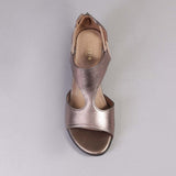 Wider Fit T-Bar Heel in Lead  - 11645