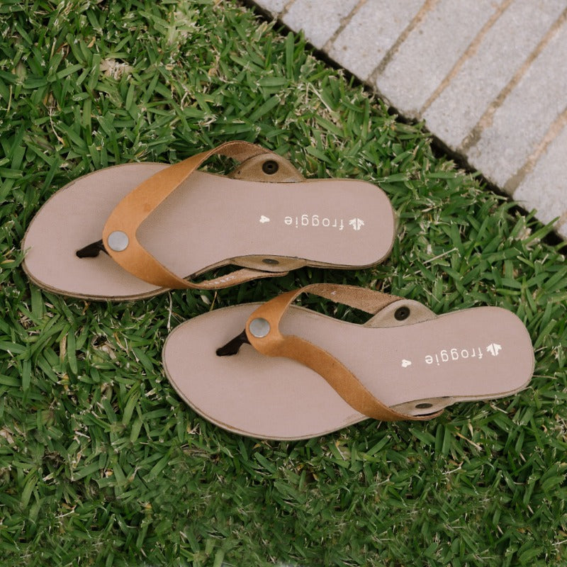 Swop Flop Thong Sandal Strap in Tan  - 11980