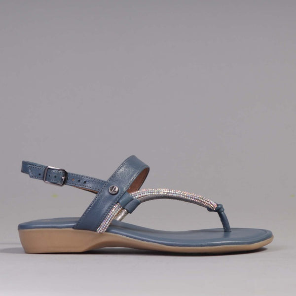 Diamante Rope Thong Sandal in Manager