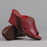 Slip-on Wedge in Red - 12287 Froggie Shoes