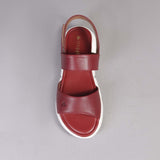Slingback Sandal in Red - 12498