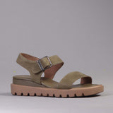 Slingback Sandal in Forest - 12508 - Froggie Shoes