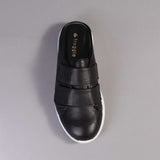 Slip-on Velcro Sneakers in Black