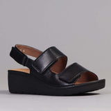 Froggie Sandal with Removable Footbed in Black