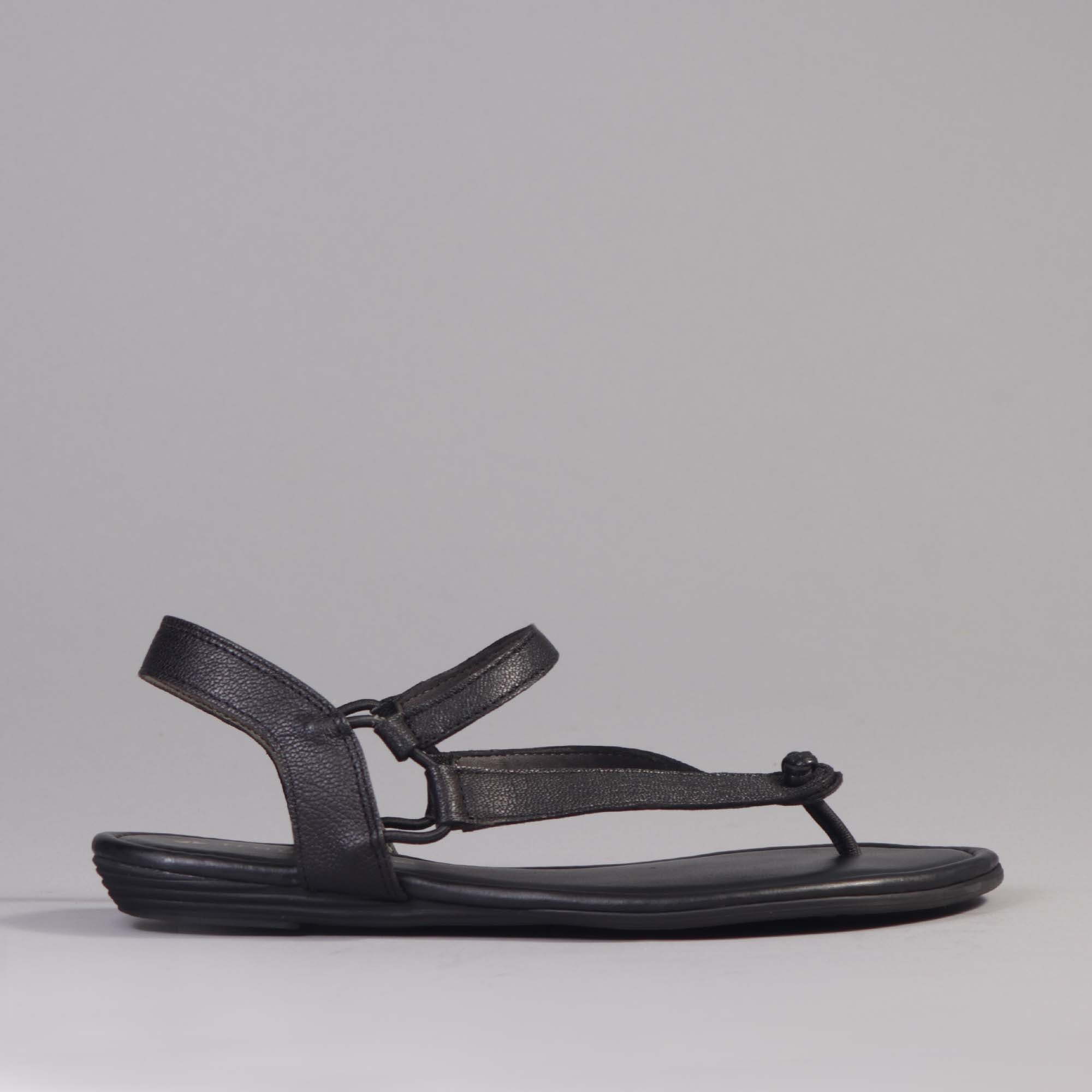 Slingback Flat Sandal in Black - Froggie Factory Shop ZA – Froggie Shoes