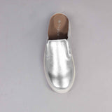 Slip-on sneakers with Removable Footbed in Silver - 12584
