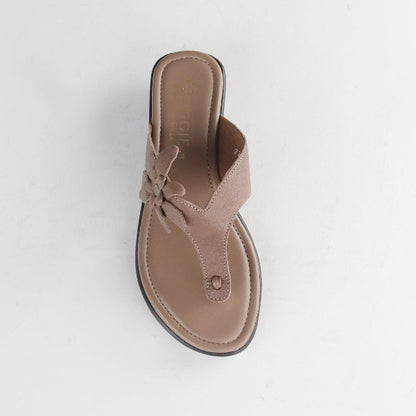 Froggie Shoes Shoes T-bar with flow Sandal in Stone - 12930