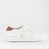 Froggie Shoes Shoes 4 / White Multi / 12594 Lace-up Sneaker in White - 12594