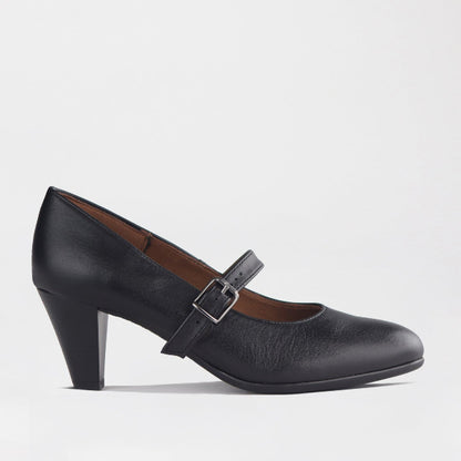 Factory Shop Shoes 3 / Black / 12733 Mary Jane Court Shoe Black- 12733