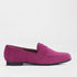Froggie Shoes Shoes 3 / Mauve / 13029 Closed Loafer Suede in Mauve - 13029