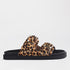 Froggie Shoes Shoes C36 / Cheetah Tan Multi / 12681 Double Buckle Slide in Cheetah Tan Multi - 12681