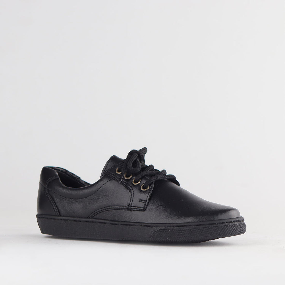 Froggie Shoes Shoes Boys Lace-up School Shoe in Black - 11422