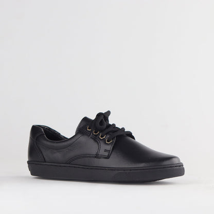 Froggie Shoes Shoes Boys Lace-up School Shoe in Black - 11422