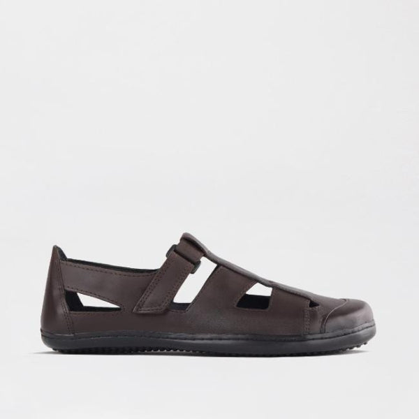 Froggie C34 / Brown / 7817 Boys School Sandal in Brown Sizes 34 - 38 - 7817 - single side 
