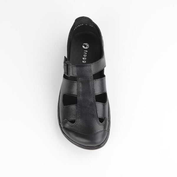 Froggie Shoes Shoes Boys School Sandal in Black Sizes 34 - 38 - 7817