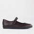 Froggie Shoes Shoes Girls School Shoe with Buckle in Brown - 11441