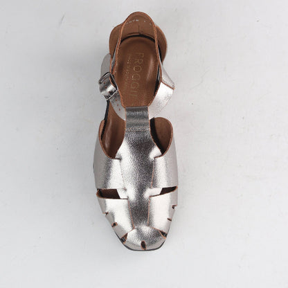 Froggie Shoes Shoes Fisherman Sandal in Pewter - 13027