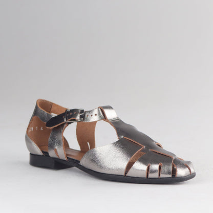 Froggie Shoes Shoes Fisherman Sandal in Pewter - 13027