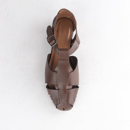 Froggie Shoes Shoes Fisherman Sandal in Brown - 12674