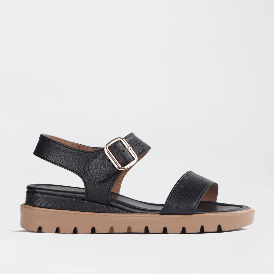 Froggie Shoes Shoes 4 / Black Multi1 / 12508 Platform Sandals in Black - 12508