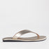 Froggie Shoes Shoes 4 / Gold / 13001 Slim-Line Thong Sandals in Gold - 13001