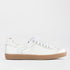 Froggie Shoes Shoes 4 / White / 12814 Lace-up Sneaker with Removable Footbed in White - 12814