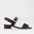 Froggie Shoes Shoes Block Heel Sandal in Black - 12408