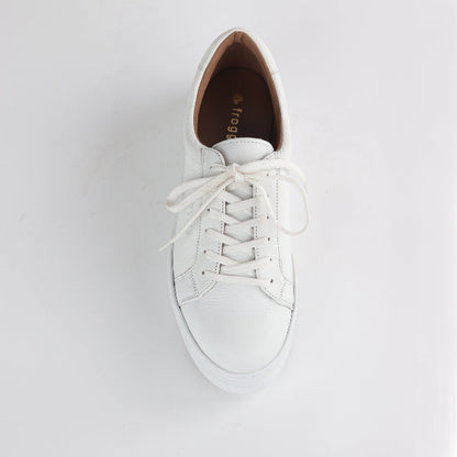 Factory Shop Shoes Platform Sneaker in White - 12025