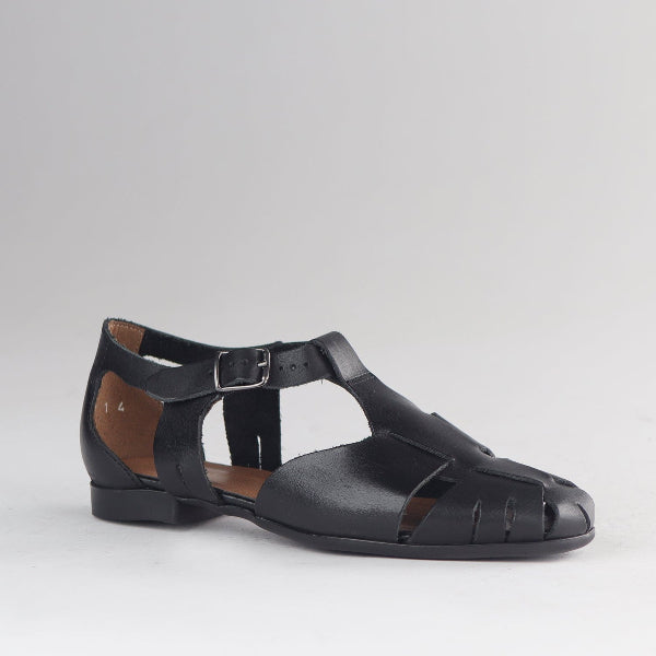 Froggie Shoes Shoes Fisherman Sandal in Black - 13027
