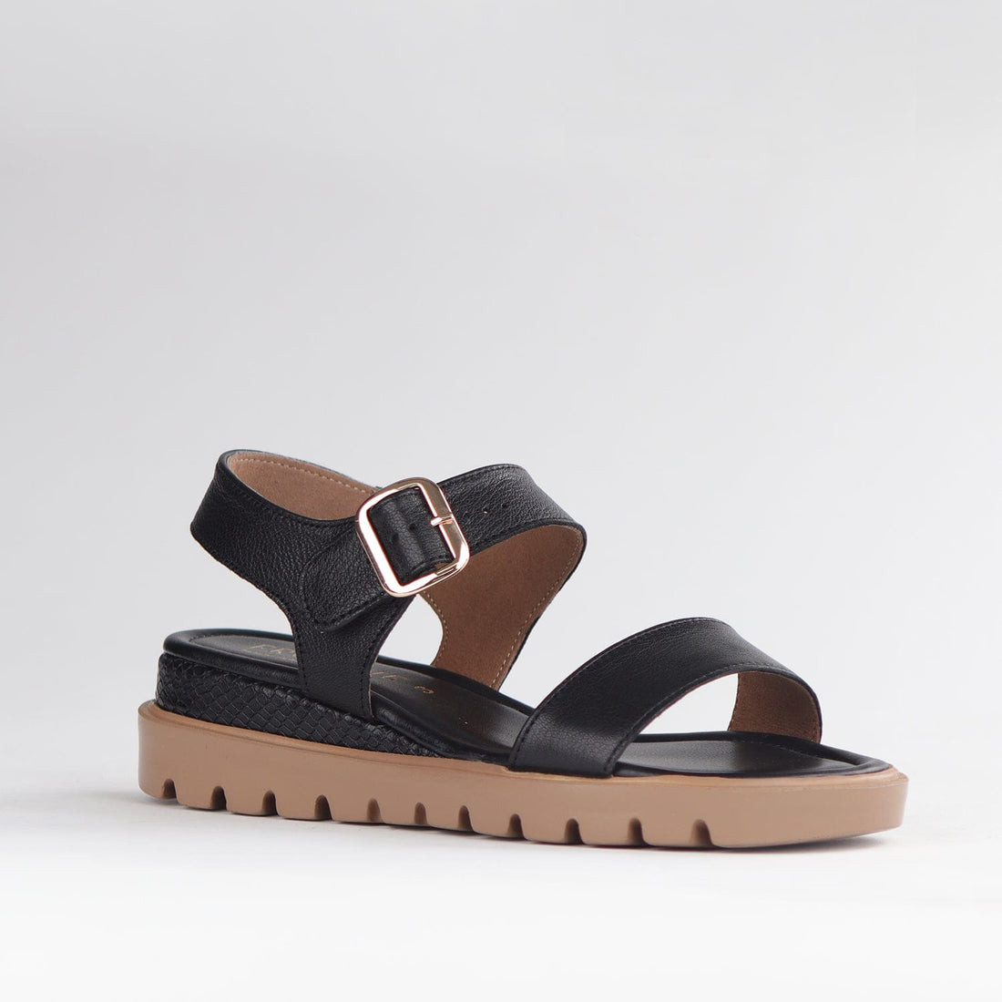 Froggie Shoes Shoes Platform Sandals in Black - 12508