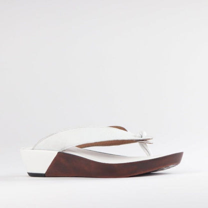 Froggie Shoes Shoes Rox Thong Sandal in White - 10737