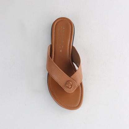 Froggie Shoes Shoes Open-toe slip-on V -mule flat sandal- 12955