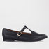 Froggie Shoes Shoes 3 / Black / 12783 Flat Pointed T-bar Pump in Black - 12783