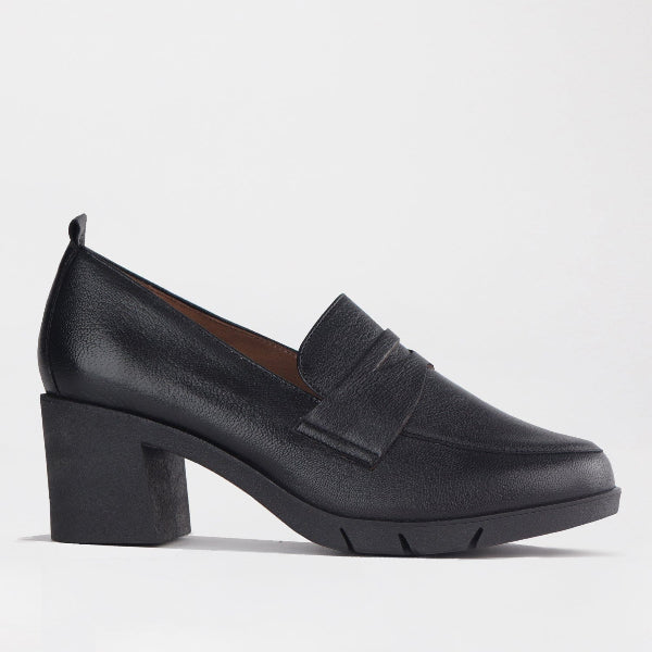 Froggie Shoes Shoes 4 / Black Multi / 12622 Chunky Loafers in Black - 12622