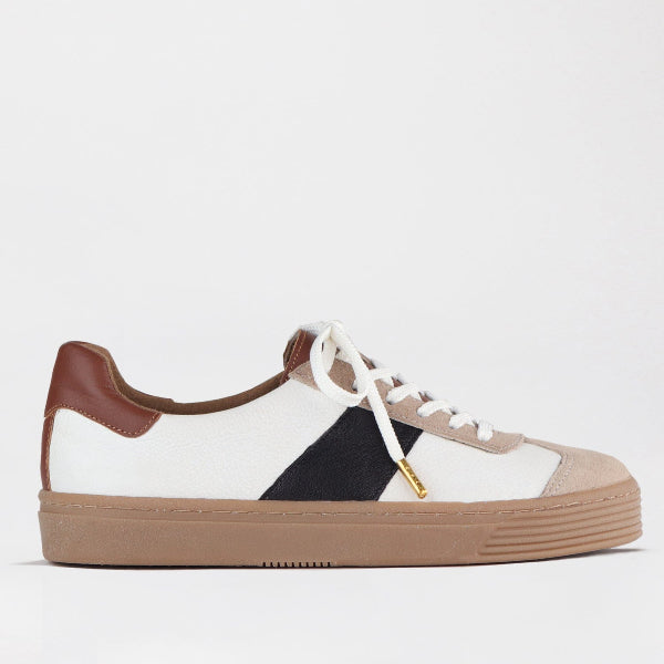 Froggie Shoes Shoes 12795 / Ice Multi / 4 Retro Lace-up Sneaker in Ice Multi -12795