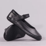 Girls High-bar School Shoe in Black Size 36-43 - 6610