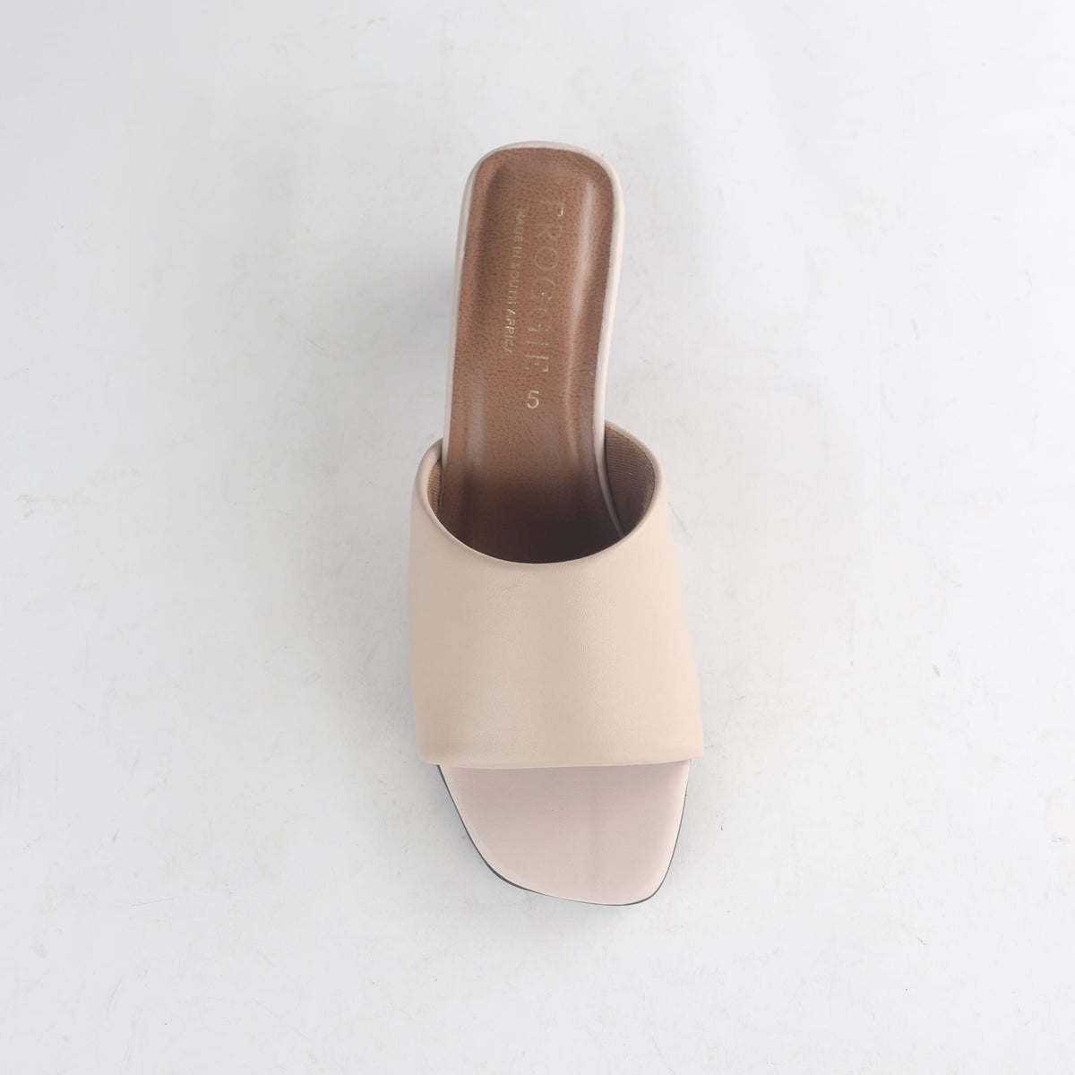 Factory Shop Sandals Cube Heel Mule