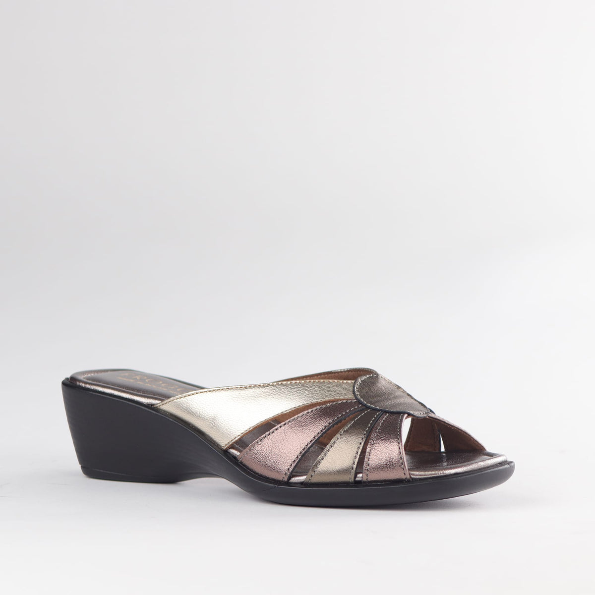 Factory Shop Sandals Wedge Mule Sandal