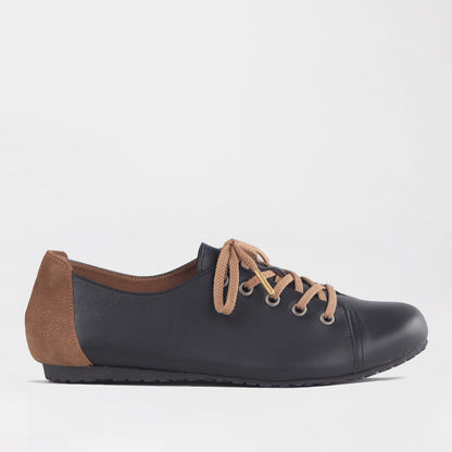 Factory Shop Shoes 4 / Black / 13032 Froggie Women’s Sneaker- Black - 13032