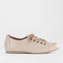 Factory Shop Shoes 4 / Ivory / 13032 Froggie Women’s Sneaker- Ivory Leather - 13032