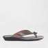 Factory Shop Shoes 4 / Lead Metallic / 13120 Flip Flop thong sandal