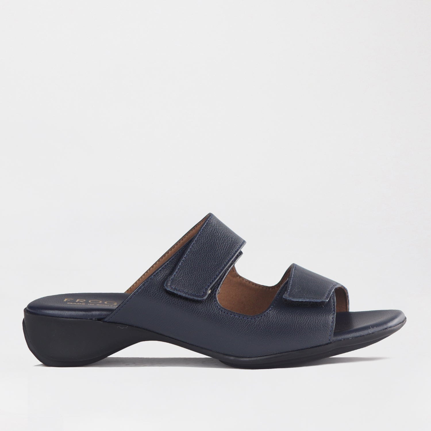 Factory Shop Shoes 4 / Navy / 12557 Mule Sandal in Navy - 12557