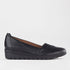 Factory Shop Shoes C37 / Black / 12643 Froggie Women’s Classic Comfort Slip-On Black Leather - 12643