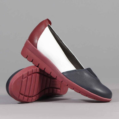 Factory Shop Shoes Elasticated Pump in French - 12643
