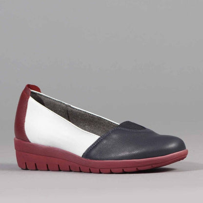 Factory Shop Shoes Elasticated Pump in French - 12643