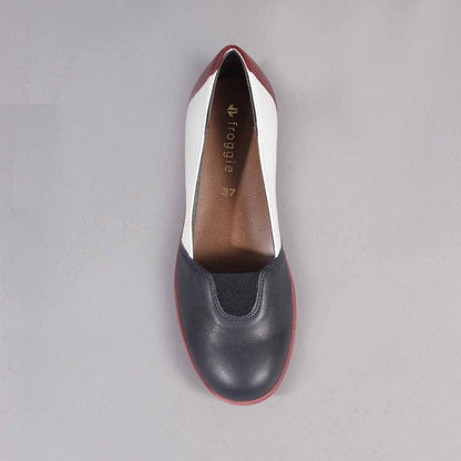 Factory Shop Shoes Elasticated Pump in French - 12643